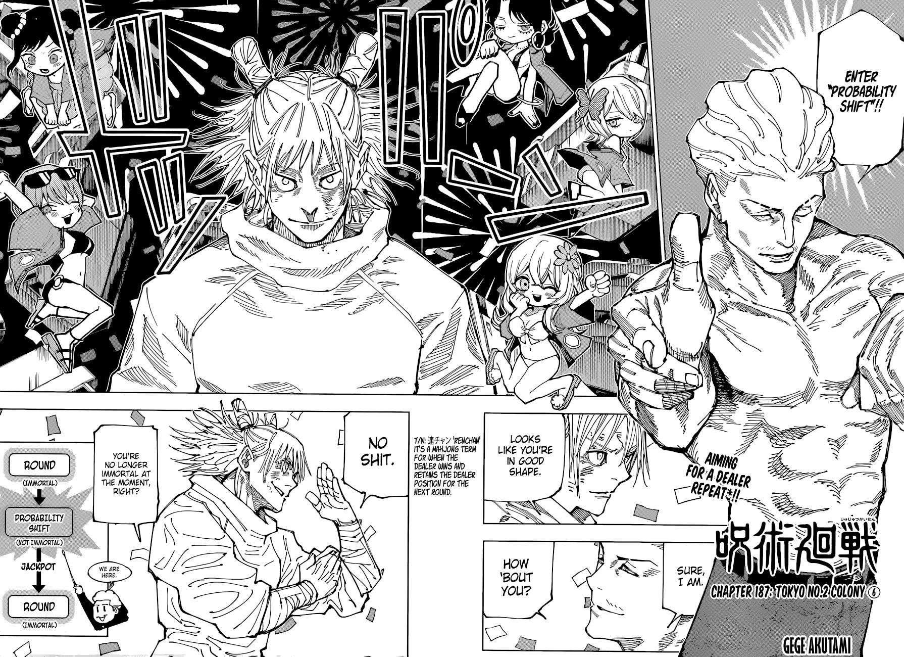 Jujutsu Kaisen Chapter 187 image 02